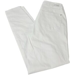 Judy Blue Jeans Womens White Sz 11/30 High Waist Skinny Fit Stretch‎ Denim